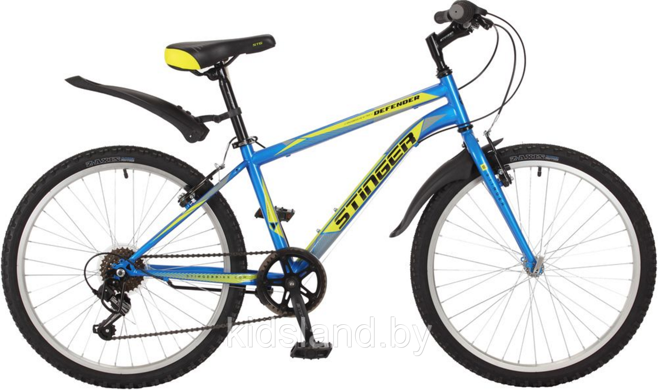 Велосипед Stinger Defender 24" (рама 12,5") голубой