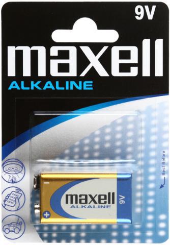 Батарейка алкалиновая Крона 9V Maxell 6LR61 - фото 2 - id-p73132812