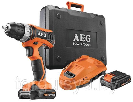 Дрель-шуруповерт аккумуляторная AEG BS14G3LI-152C, фото 2