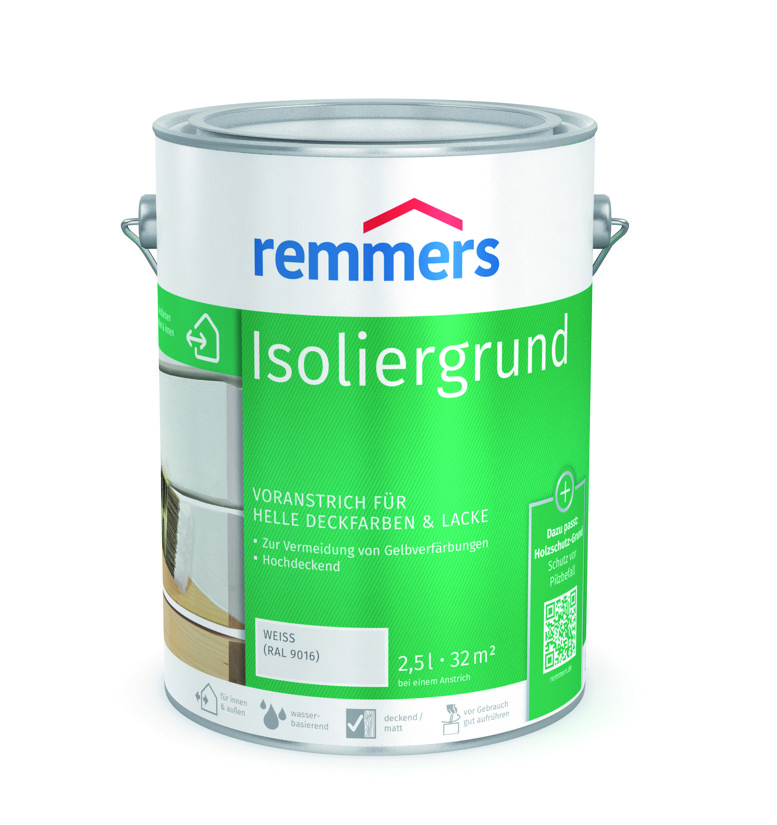 Remmers Aidol Isoliergrund, 10л - Защитная грунтовка от проступания водорастворимых веществ | Реммерс