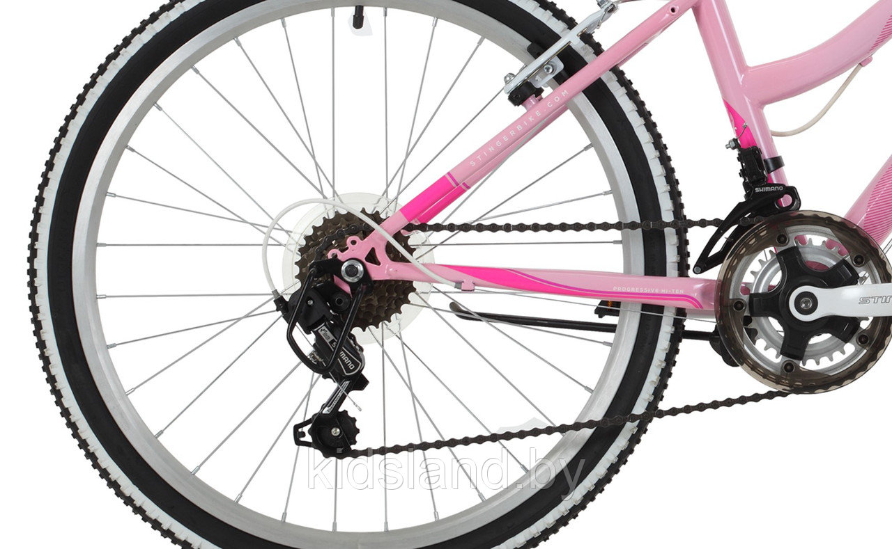 Велосипед Stinger Latina 24" (рама 14") розовый - фото 2 - id-p73147970