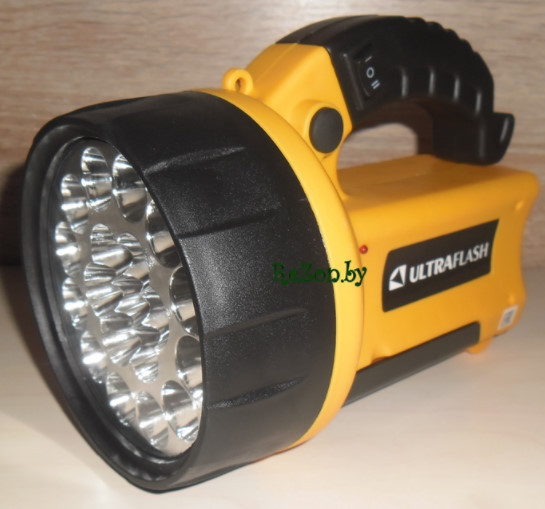 Ручной фонарь светодиодный аккумуляторный Ultraflash UF3712LED - фото 1 - id-p73161493