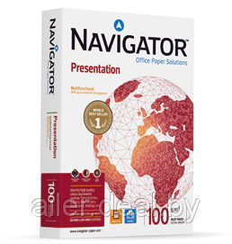 Бумага А4 Navigator Presentation, 100 г/м2, 500 л/п - фото 1 - id-p3210276