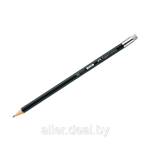 Карандаш простой деревянный "Grafitos", HB, с ластиком