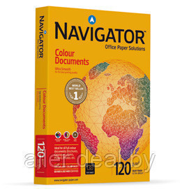 Бумага офисная А3 Navigator Colour Doc, плотность 120 г/м2, 500 листов/пачка - фото 1 - id-p3252890