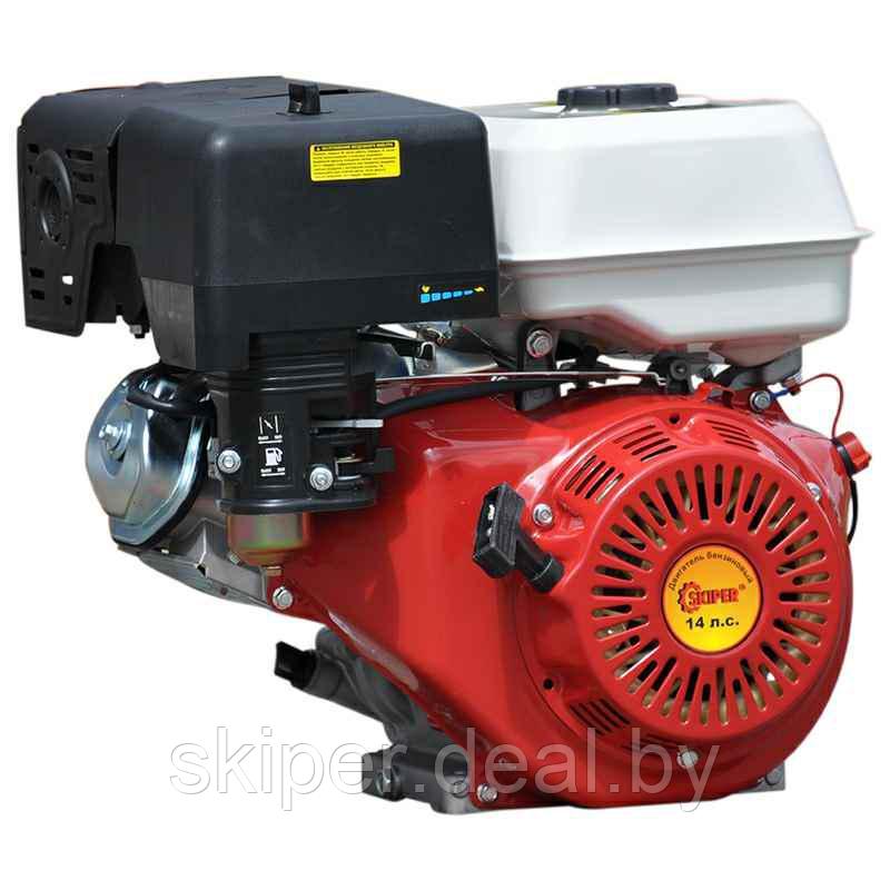 Двигатель бензиновый 188F для культиваторов (13 л.с., Вал шлицевый ф25ммх40мм) - фото 2 - id-p73132293