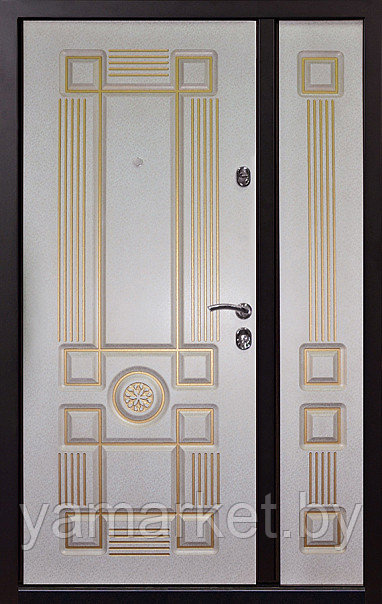 Дверь входная Сталлер Рим двухстворчатая - фото 2 - id-p72254194