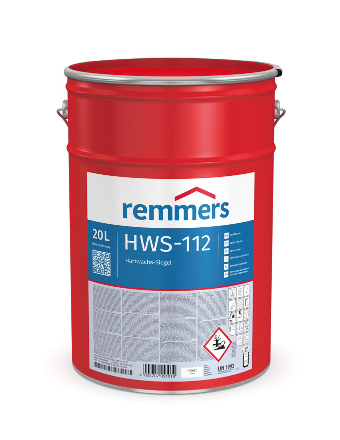 Remmers HWS-112 Hartwachs Siegel, 20л - Лак на основе масляно-восковой смеси для пола и лестниц | Реммерс
