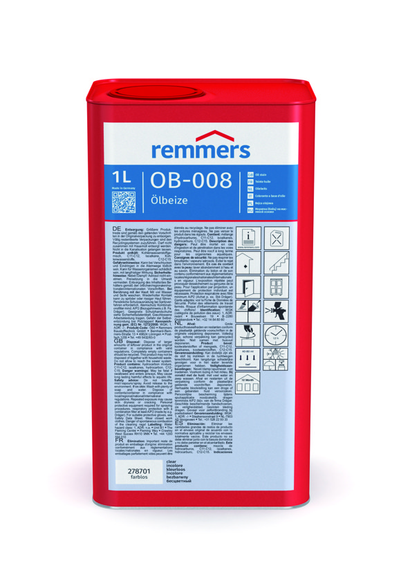 Remmers OB-008 Olbeize, 1л - Масляный бейц на растворителях | Реммерс - фото 1 - id-p73189126