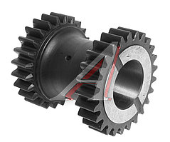 Блок шестерен ЯМЗ КПП заднего хода 20*20 зуб 