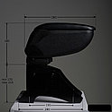 Подлокотник универсальный , слайдер , откидной , чёрный., фото 4