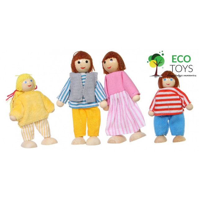 Кукольный домик Eco Toys Residence Bajkowa 4110 деревянный - фото 7 - id-p73195713