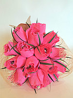 Букет из конфет "15 розовых роз", фото 2