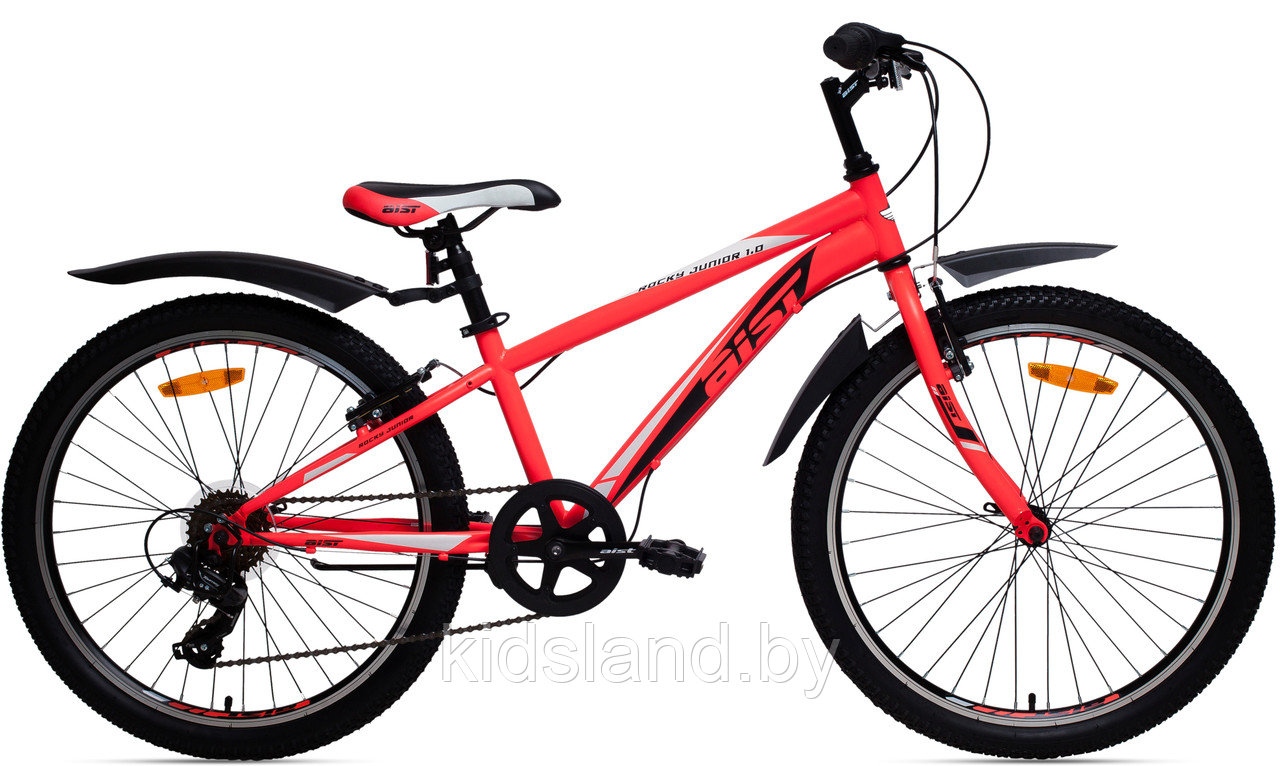 Велосипед Aist Rocky Junior 1.0 24" красный