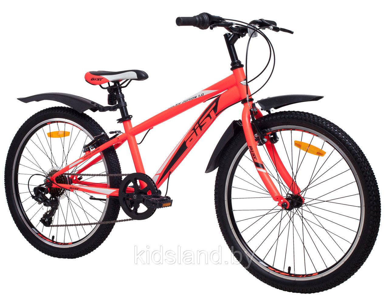 Велосипед Aist Rocky Junior 1.0 24" красный - фото 2 - id-p73242310