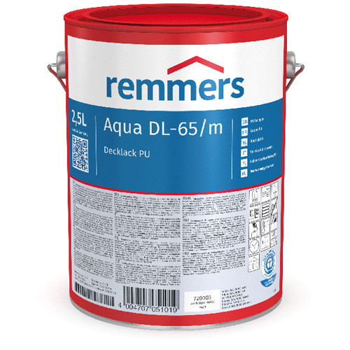 Remmers Aqua DL-65 Decklack PU, 2.5л - Водная краска для деревянных окон и дверей | Реммерс