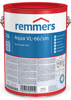 Remmers Aqua VL-66/SM, 20л - Водная краска-изолянт для деревянных окон и дверей, белая | Реммерс