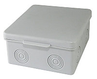 Распаячная коробка ОП 65х65х50мм, крышка, IP54, 4вх., без гермовводов