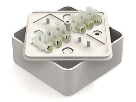 Коробка распаячная КР 75х75х28 ОП белая IP40