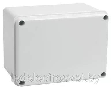 Распаячная коробка ОП 150х110х85мм, крышка, IP44, гладкие стенки, инд. штрихкод - фото 1 - id-p73252011