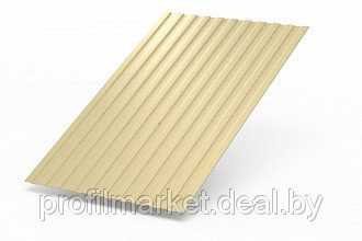 Профнастил С-8х1150NormanMP 0,5 мм ( RAL1014 слоновая кость)