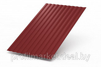 Профнастил С-8х1150NormanMP 0,5 мм ( RAL3011 красно-коричневый)