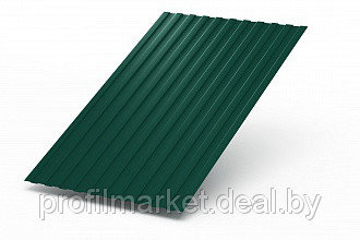Профнастил С-8х1150NormanMP 0,5 мм (RAL 6005 зеленый лист)