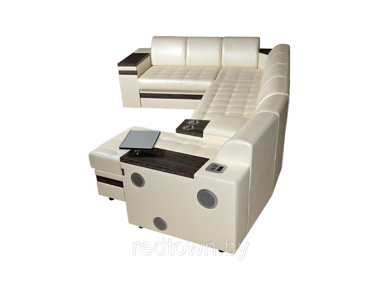 П-образный диван Ритис с трапецией - фото 2 - id-p73253912