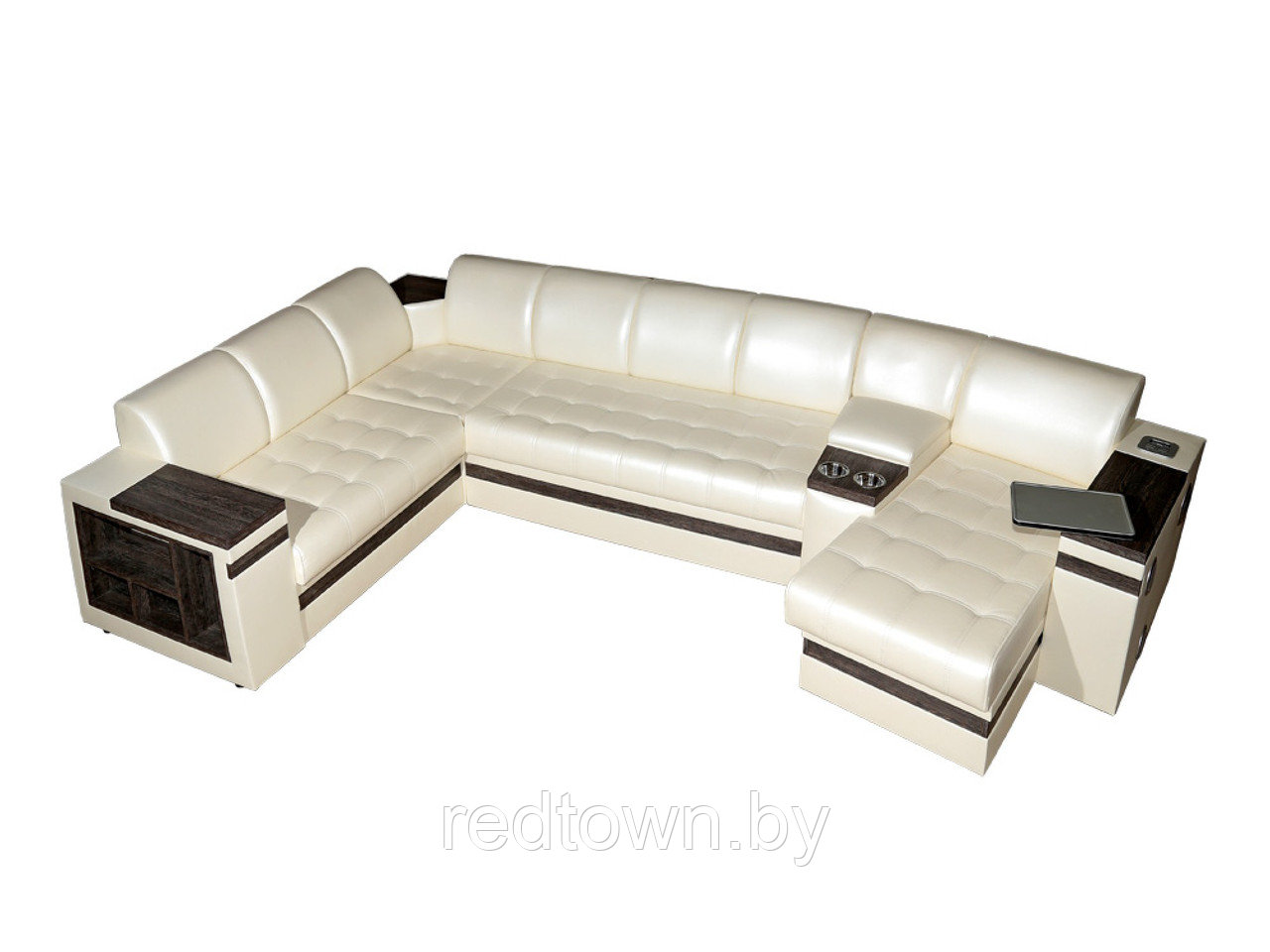 П-образный диван Ритис с трапецией - фото 5 - id-p73253912