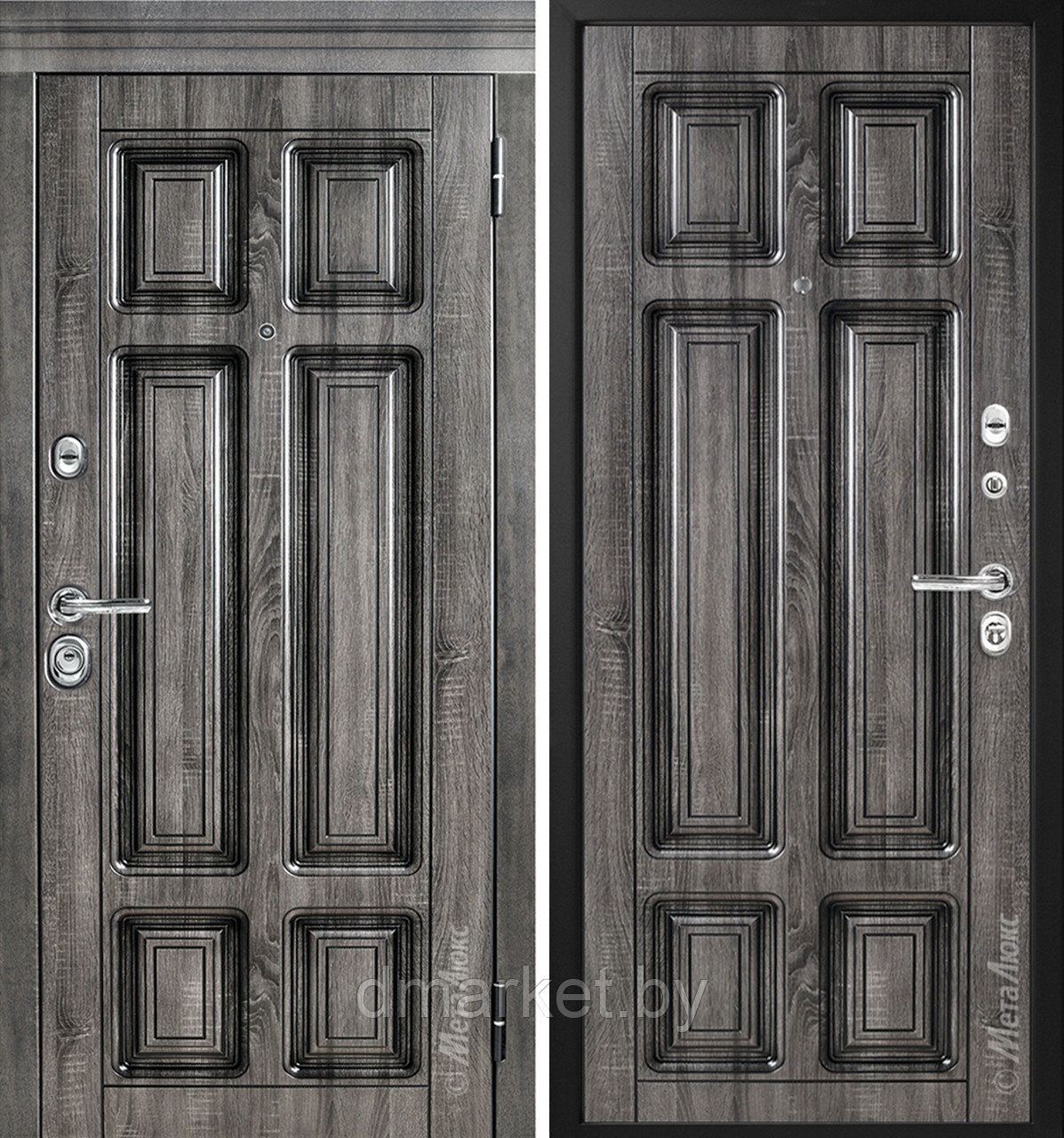 Дверь входная металлическая Металюкс М706 Статус, фото 1