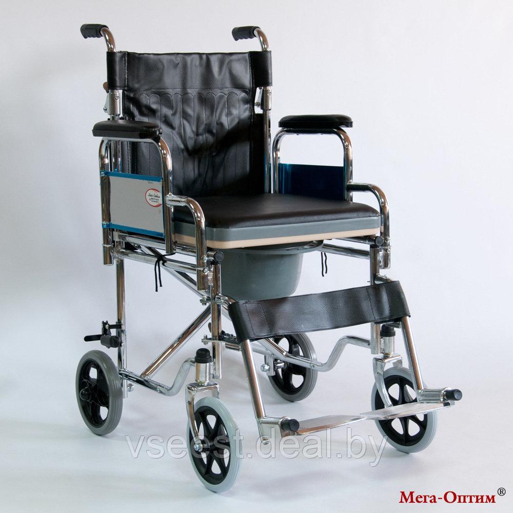 Кресло-каталка инвалидная с санитарным устройством FS909(U) Под заказ 7-8 дней - фото 1 - id-p73255380