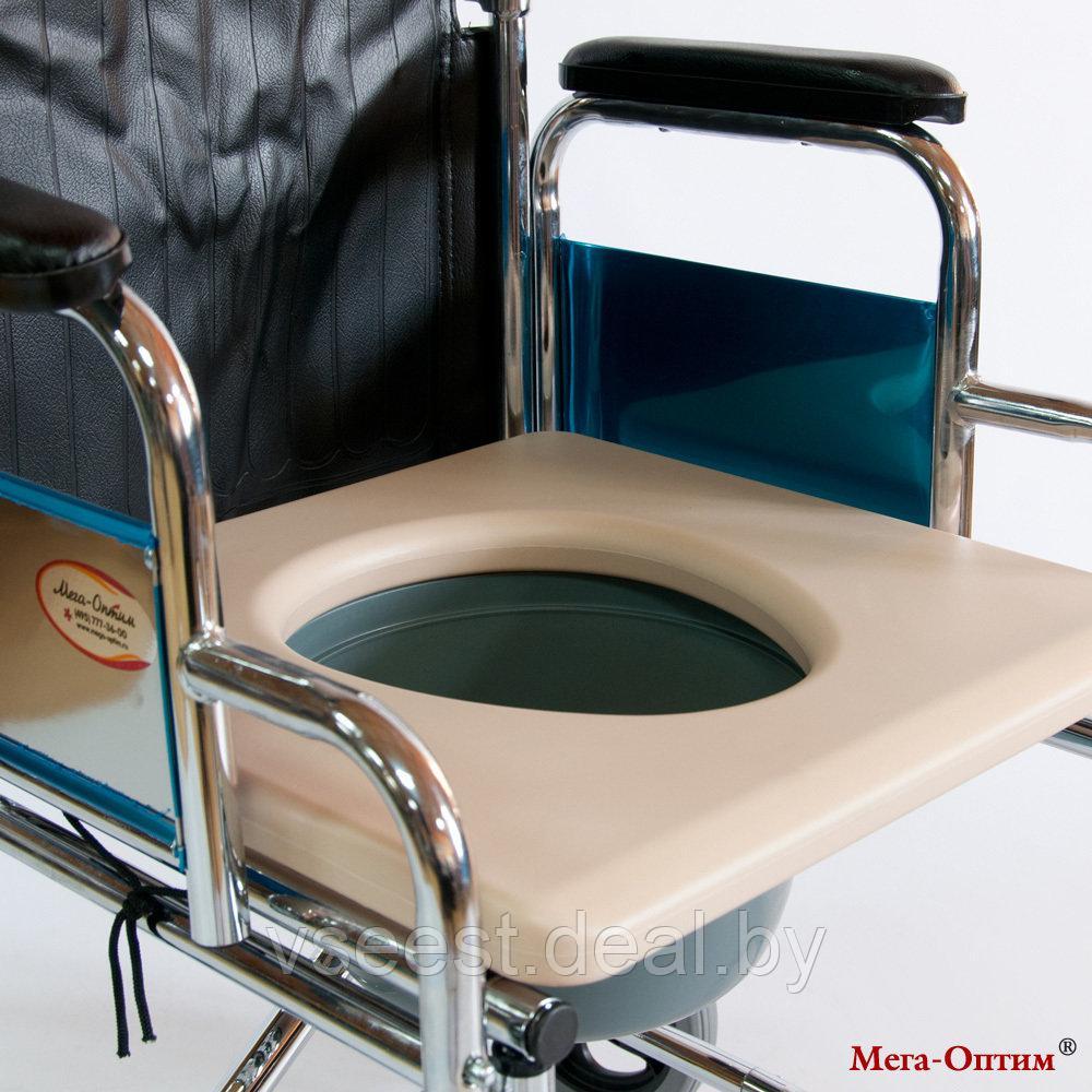 Кресло-каталка инвалидная с санитарным устройством FS909(U) Под заказ 7-8 дней - фото 3 - id-p73255380