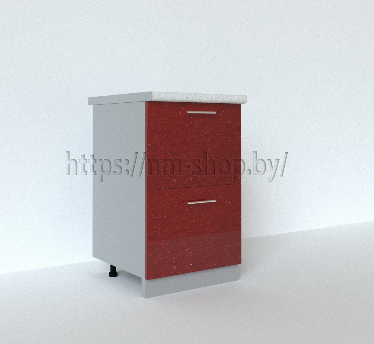 Шкаф нижний с двумя ящиками СК2 500 - фото 1 - id-p67321684