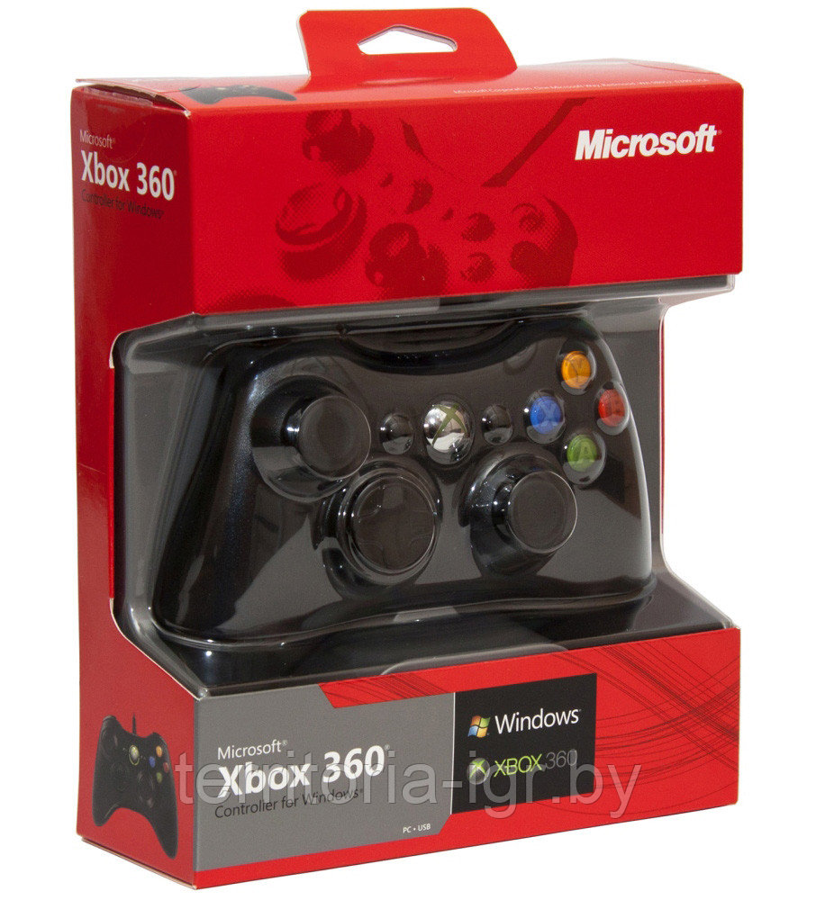 Геймпад беспроводной для Хbox360/PC (копия)+ Ресивер для ПК и xbox 360/ - фото 1 - id-p70395552