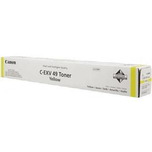 Картридж C-EXV49Y/ 8527B002 (для Canon imageRUNNER ADVANCE C3320/ C3330/ DX C3720/ DX C3730/ DX C3830) жёлтый