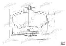Колодки тормозные передние AUDI