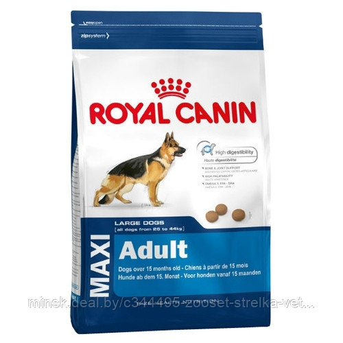 Royal Canin Maxi Adult - Cухой корм для взрослых собак крупных размеров (вес собаки от 26 до 44 кг) (развес)