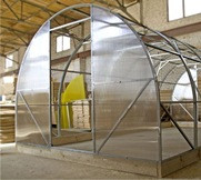 Теплица из поликарбоната "Урожай ПК" 10x3x2 (Комплект: каркас+ПОЛИКАРБОНАТ)+ ПОДАРОК Теплица "Огурчик Премиум"