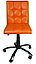 Стул детский СВИТИ для школьника и дома, кресло SVITI  в детской ткани (оранжевый заяц ), фото 10