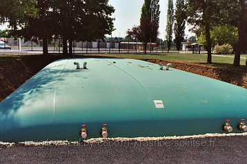 Мягкий резервуар 200 м. куб. для топлива