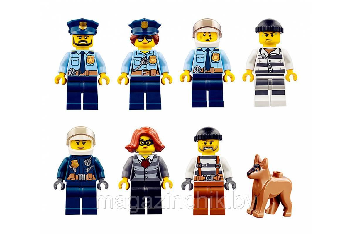 Конструктор 39058 Большой полицейский участок, 965 деталей аналог LEGO City (Лего Сити) 60141 - фото 6 - id-p73413202