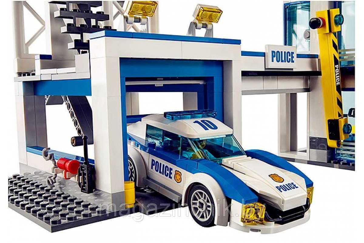 Конструктор 39058 Большой полицейский участок, 965 деталей аналог LEGO City (Лего Сити) 60141 - фото 7 - id-p73413202