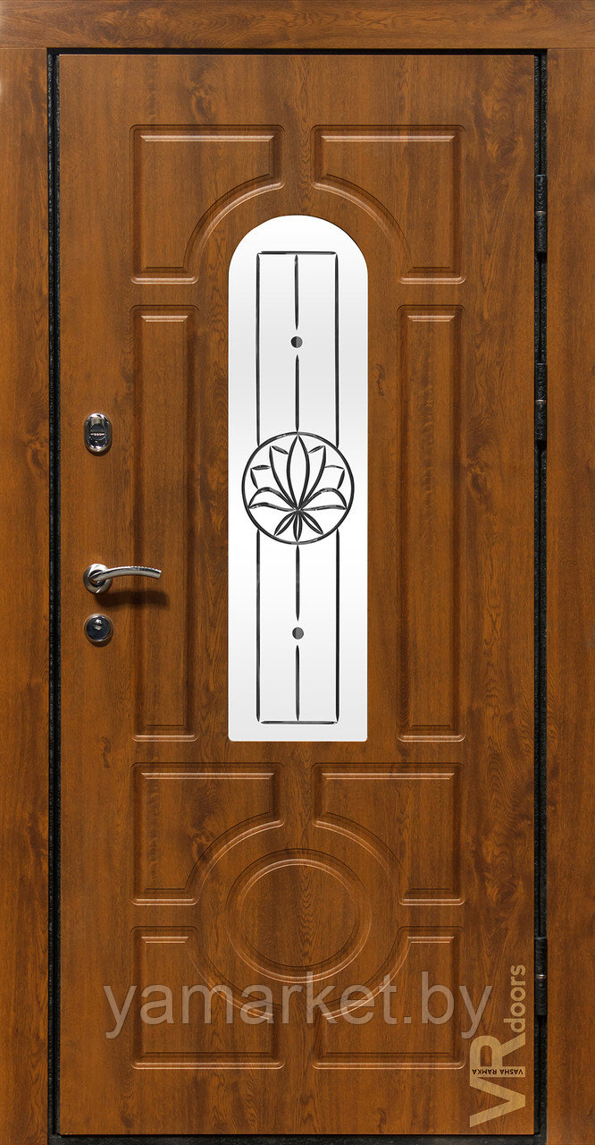 Дверь входная металлическая "Ваша рамка" Лилия А-мега