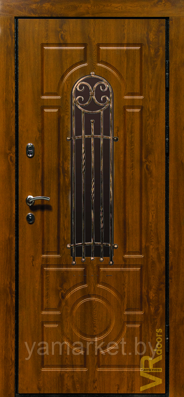 Дверь входная металлическая "Ваша рамка" Лилия+ А-мега