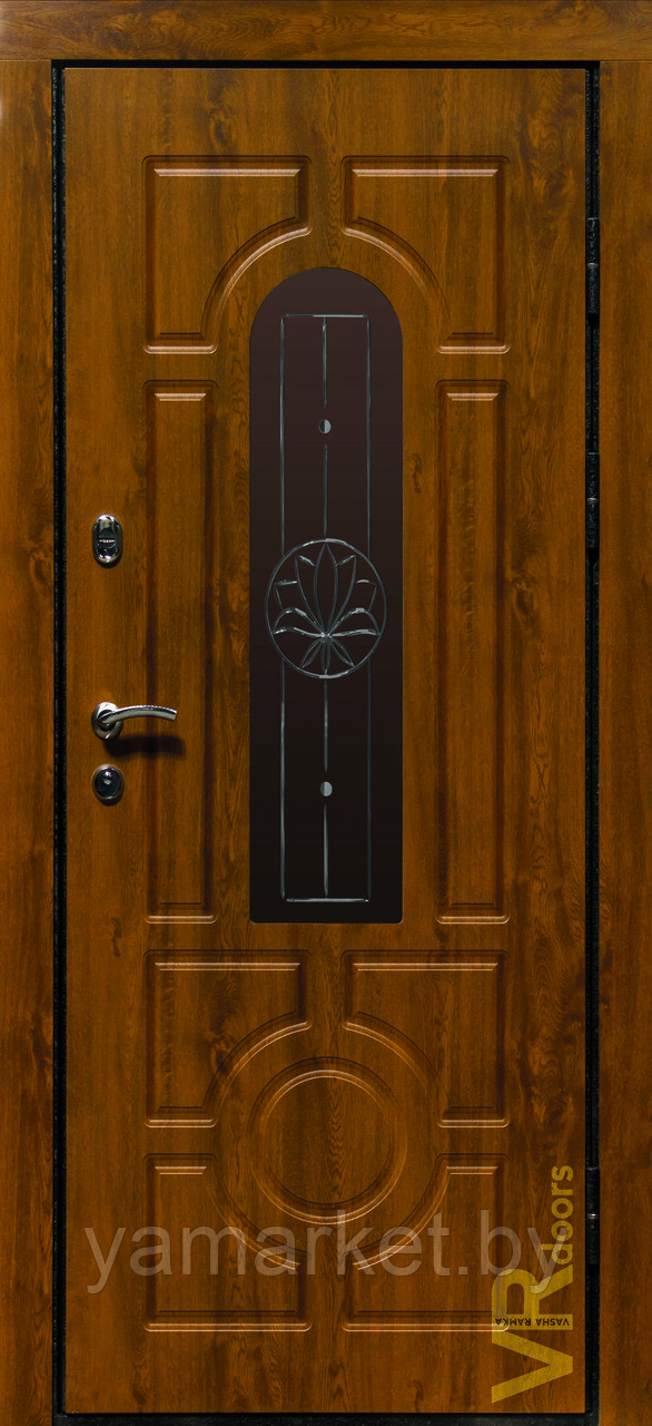 Дверь входная металлическая "Ваша рамка" Лилия+ А-мега - фото 2 - id-p73420698