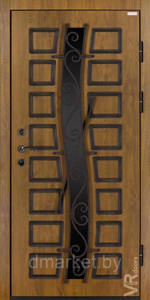 Дверь входная металлическая "Ваша рамка" Луара А-мега, фото 1