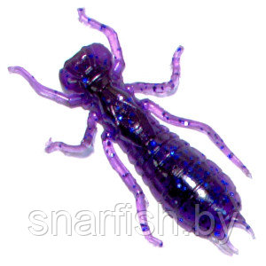 Казара большая "Buranto" TAKEDO Imago TKS5431036 3,6 cm. 608 фиолетовый с синими блестками (8 шт) - фото 1 - id-p73426342