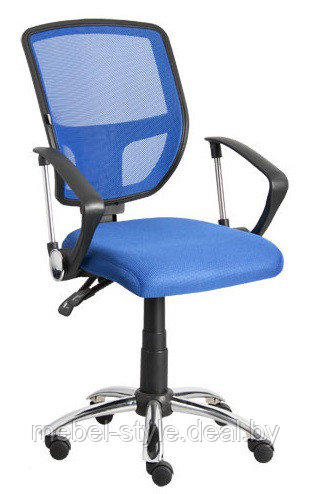 Компьютерное кресло ТЕД хром для дома и офиса, TED Chrome GTP в ткани