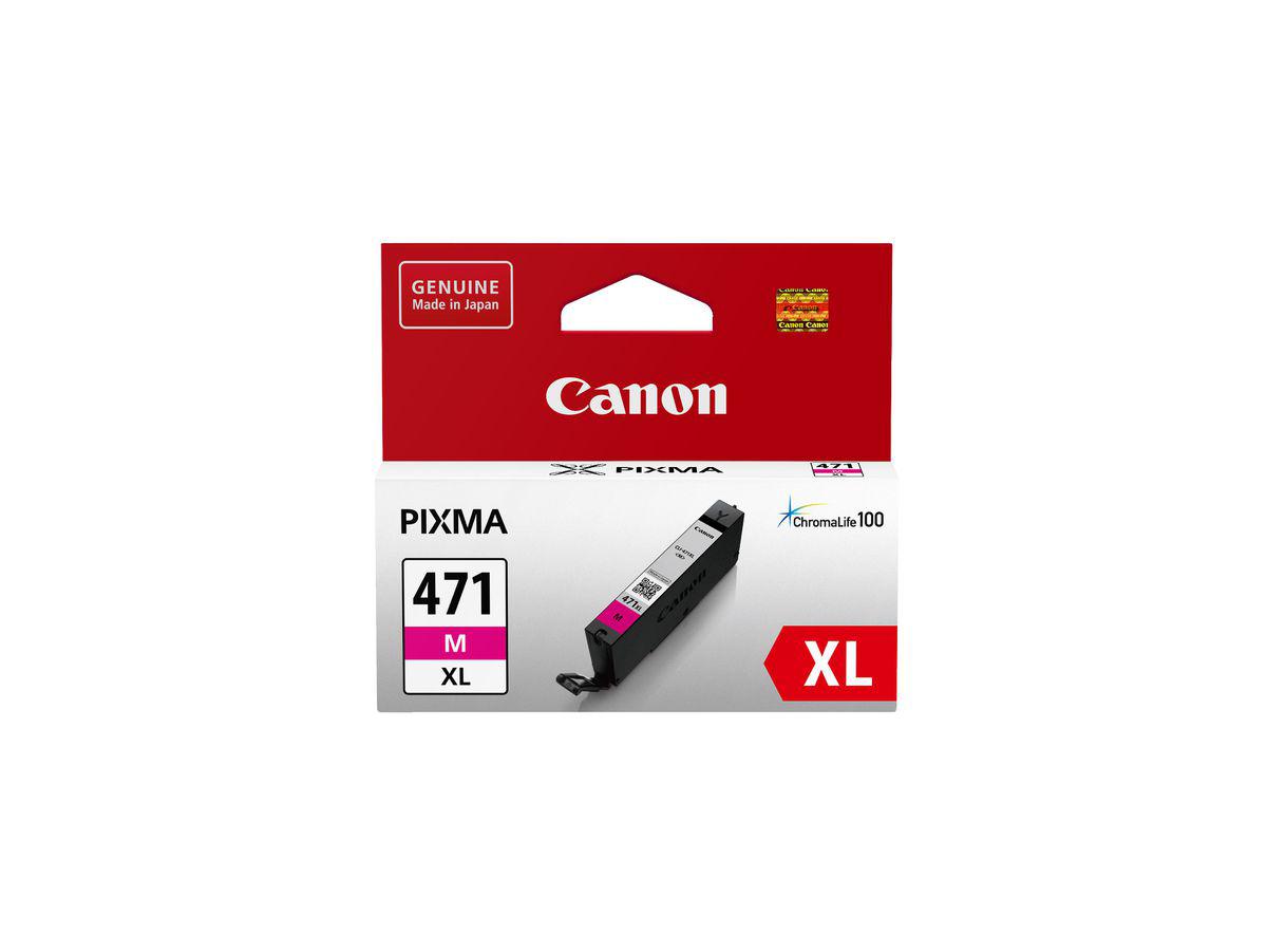 Картридж CLI-471M XL/ 0348C001 (для Canon PIXMA TS5040/ MG5740/ TS6040/ MG6840/ MG7740/ TS9040) пурпурный