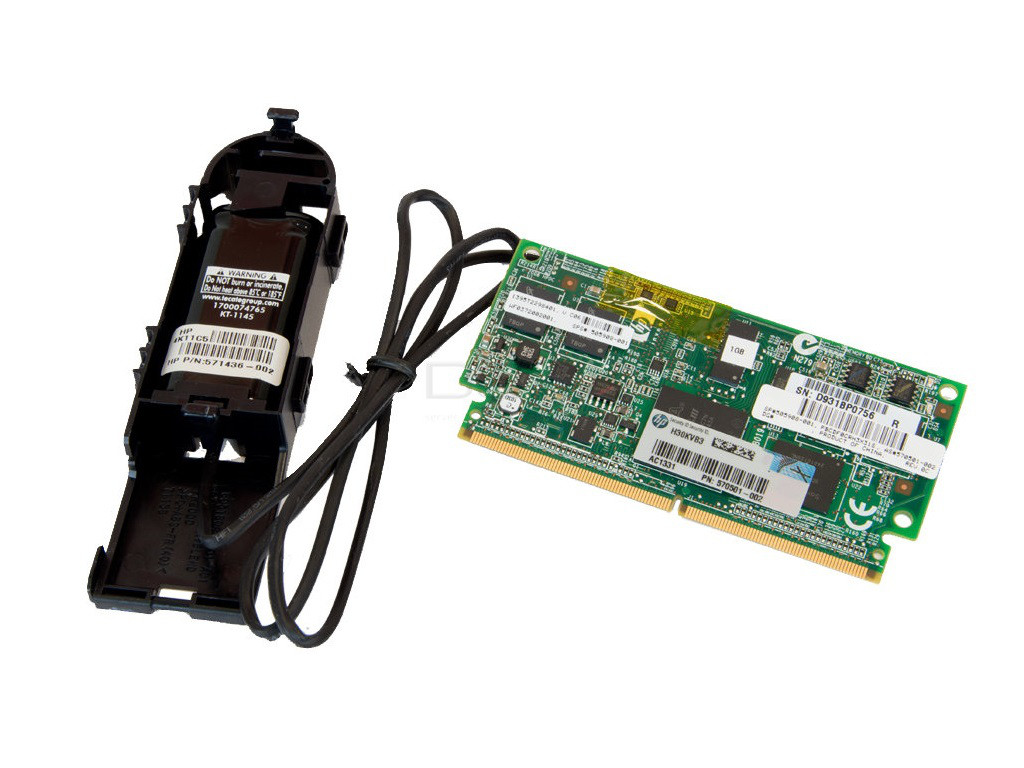 Кэш-память 631679-B21 HP 1GB P-series Smart Array Flash Backed Write Cache - фото 2 - id-p73426859